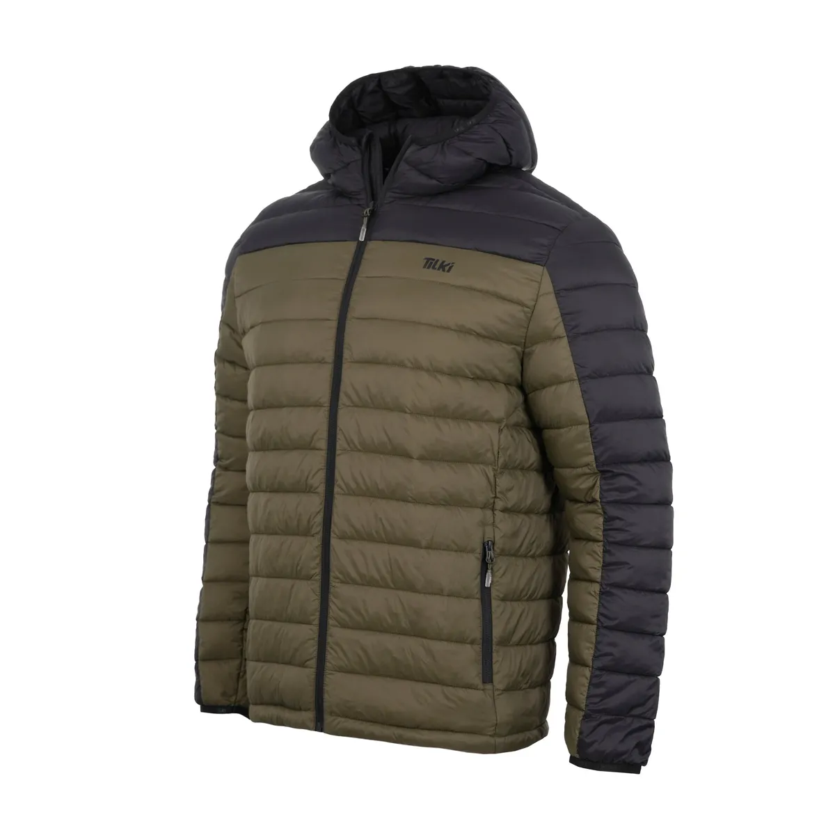 TILKI - Chaqueta Insulada Polyfill Tilki Lehinde NegroVerde