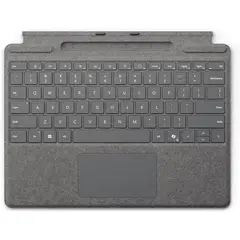 MICROSOFT - Surface Pro Copilot+ PC Keyboard Cover with Slim Pen 2 Bundle, Platinum