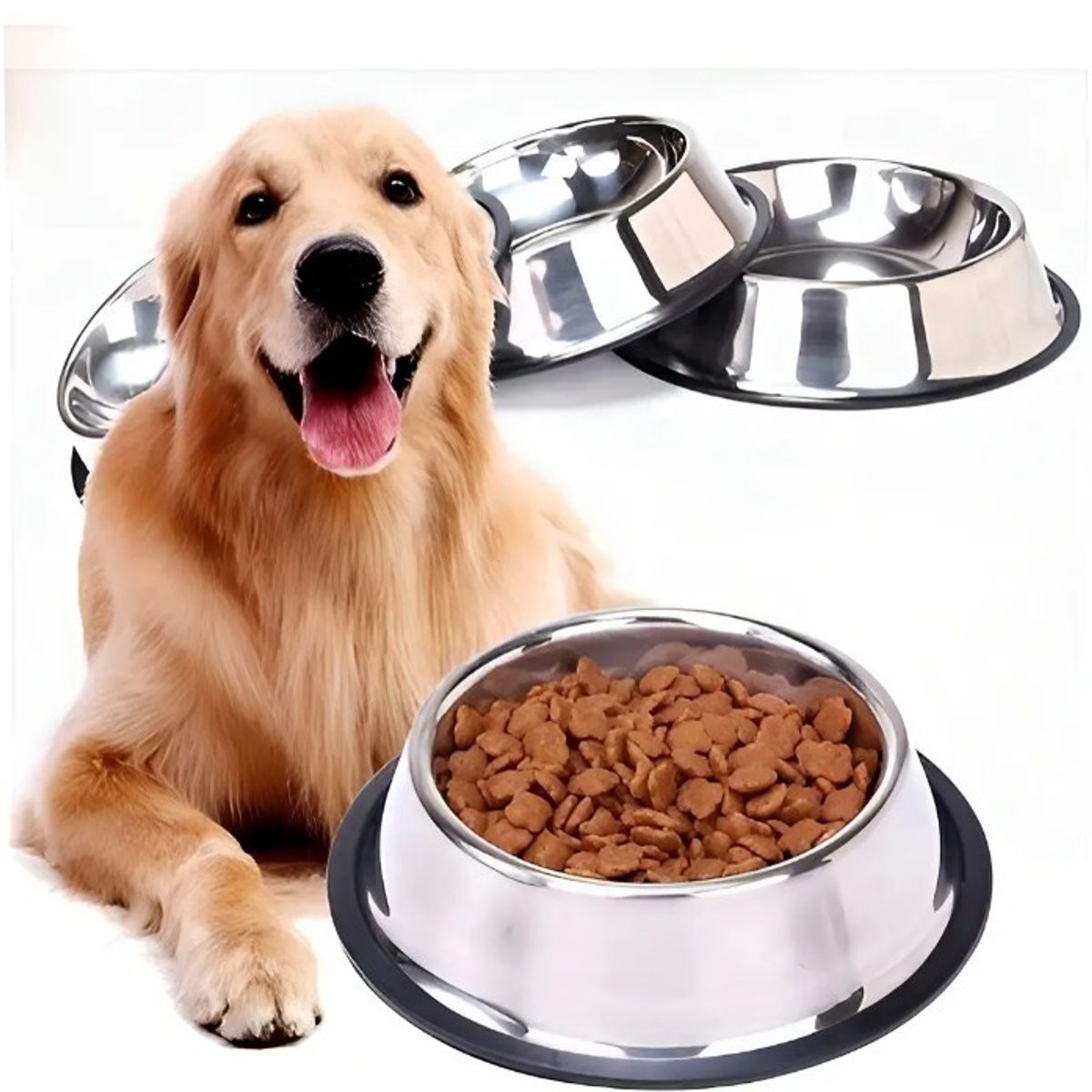 OEM - Plato Anti Ansiedad Para Perros Y Gatos Come Lento Antideslizante
