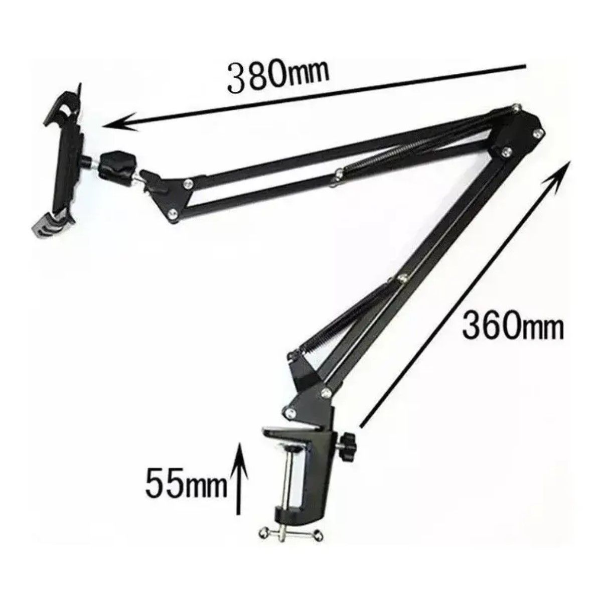 GENERICO - Soporte Celular Escritorio Porta Celular Universal Con Brazo BELUG