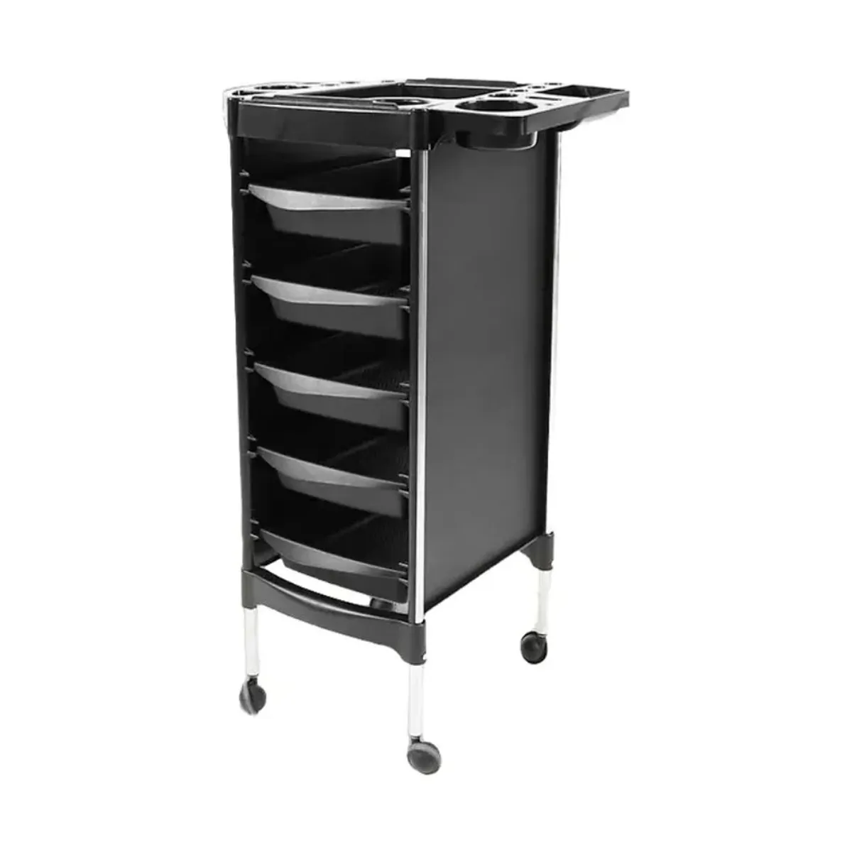 ROHS - Carro Ayudante Multifuncional Peluquería Barbería Color Negro
