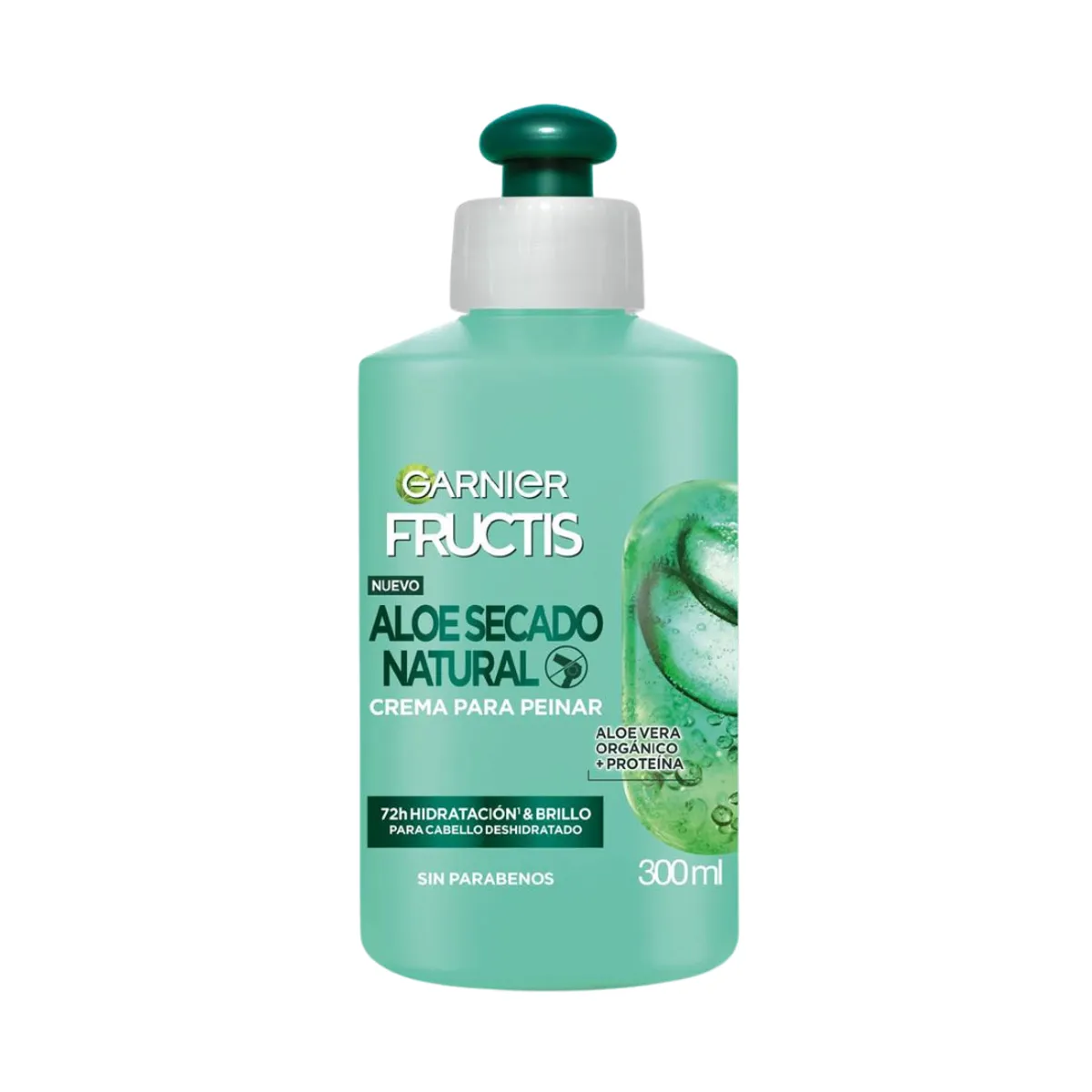 GARNIER - Crema de Peinar Aloe Secado Natural 300 ML - GARNIER