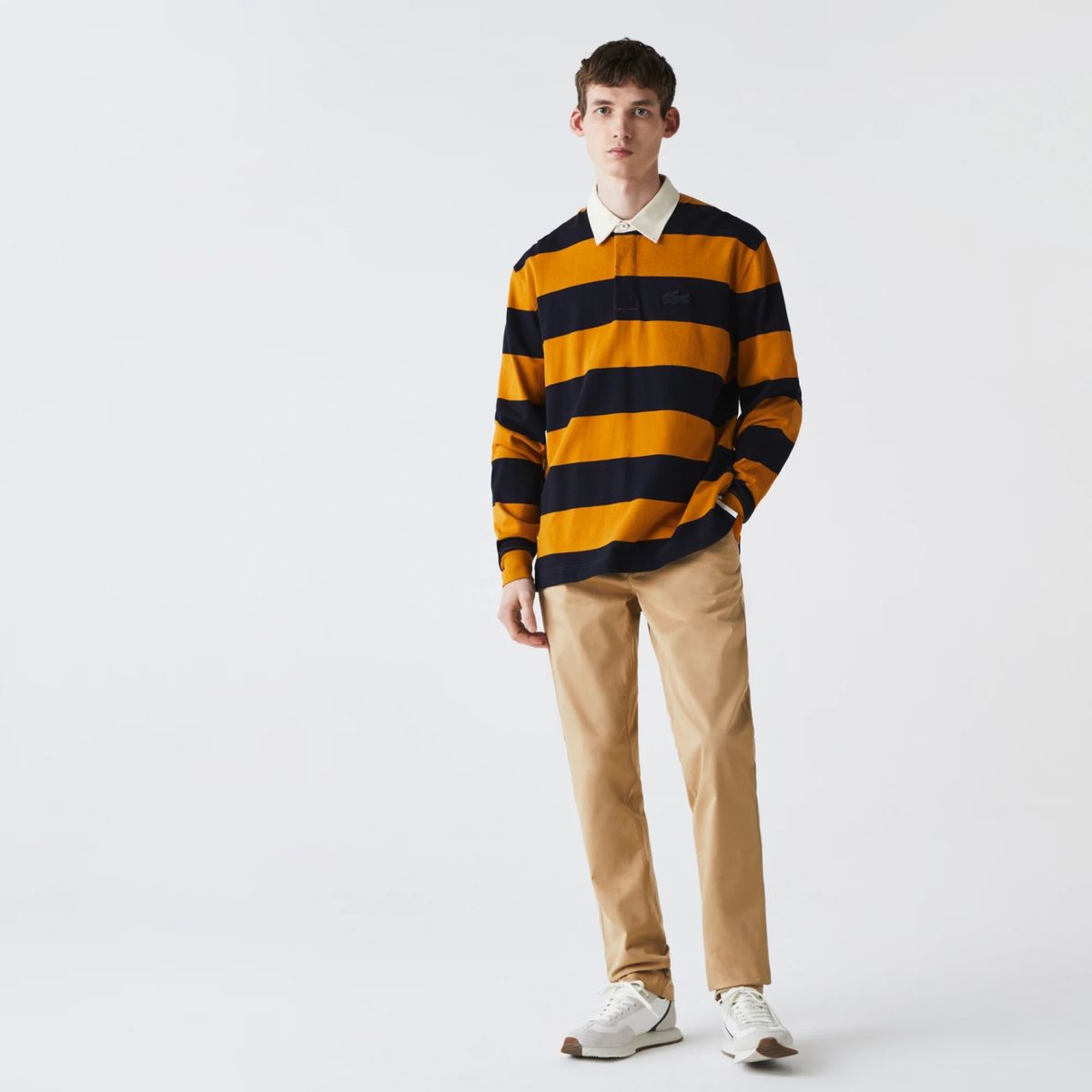 LACOSTE - Pantalón De Vestir Regular Hombre Lacoste