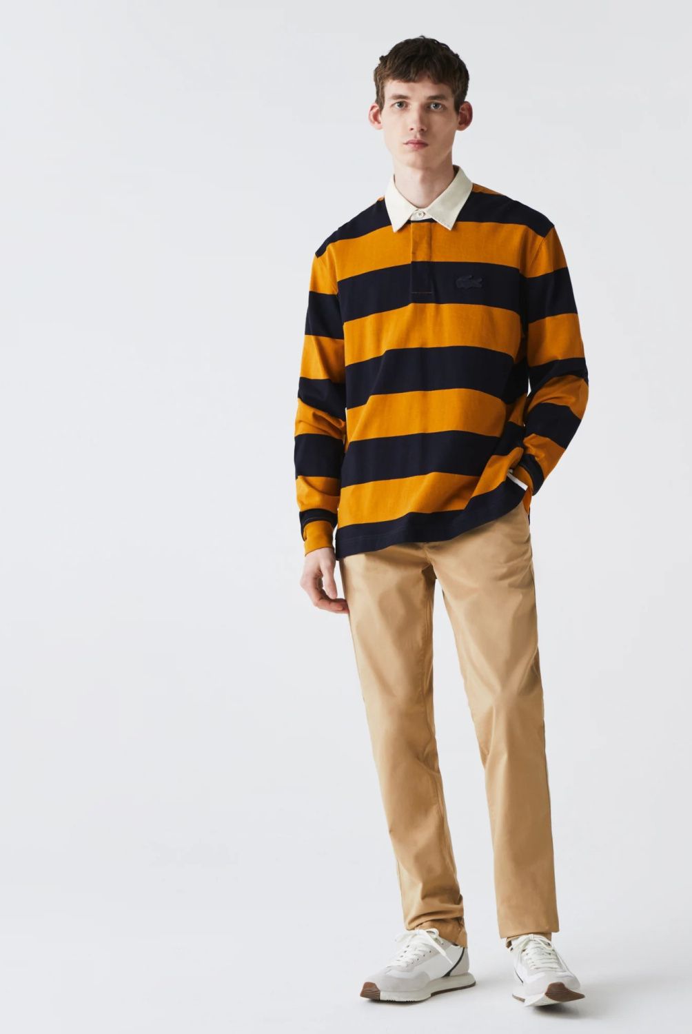 LACOSTE - Pantalón De Vestir Regular Hombre Lacoste