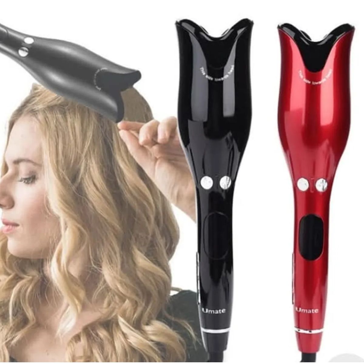 MOVI - RISADOR Y ONDULADOR DE PELO GIRATORIO, AUTOMATICO, UMATE
