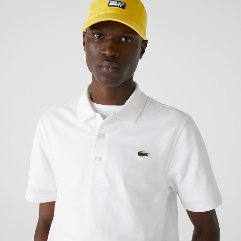 LACOSTE - Lacoste Polera Manga Corta Cuello Piqué Algodón Hombre