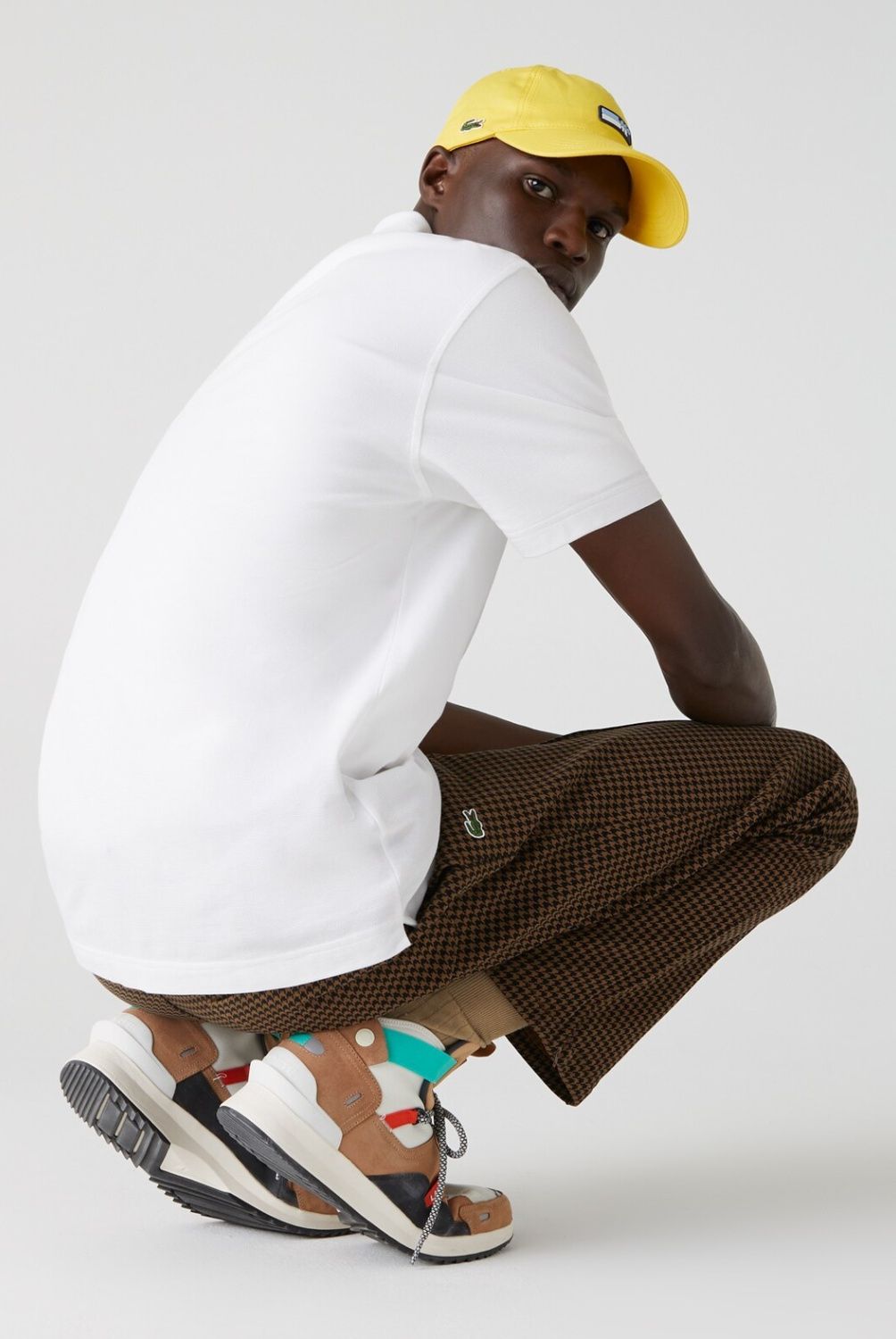 LACOSTE - Lacoste Polera Manga Corta Cuello Piqué Algodón Hombre