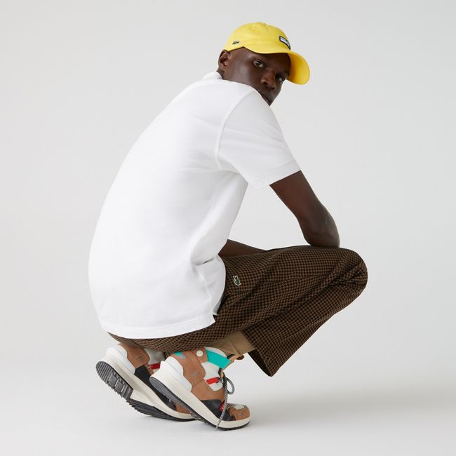 LACOSTE - Lacoste Polera Manga Corta Cuello Piqué Algodón Hombre