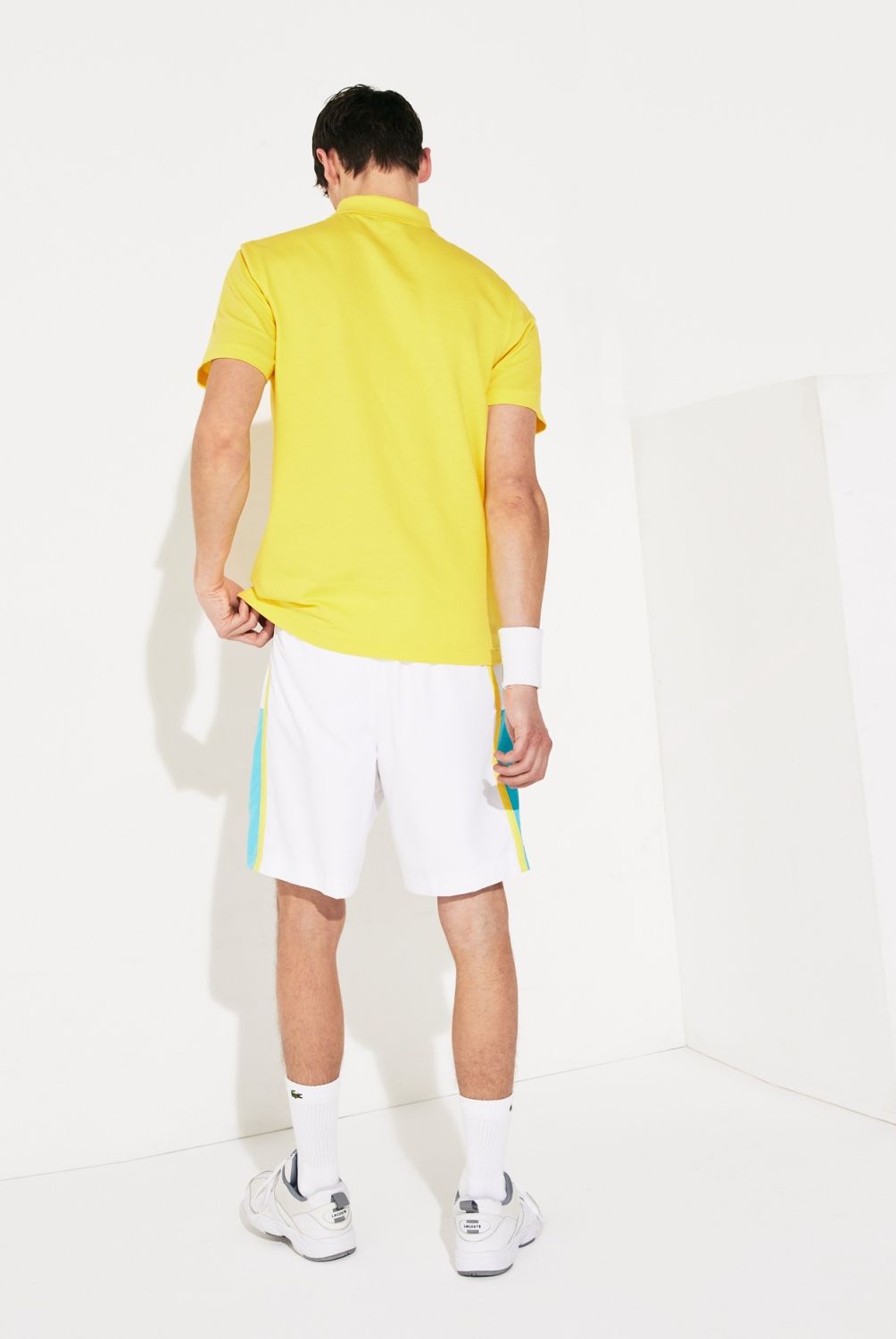 LACOSTE - Lacoste Polera Manga Corta Cuello Piqué Algodón Hombre