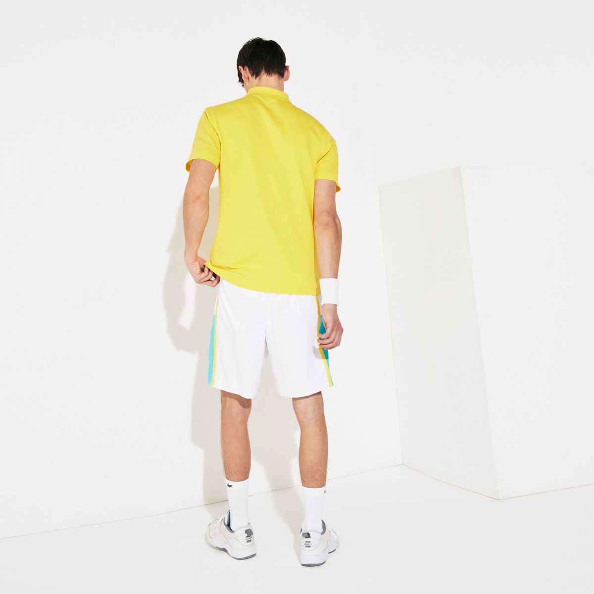 LACOSTE - Lacoste Polera Manga Corta Cuello Piqué Algodón Hombre