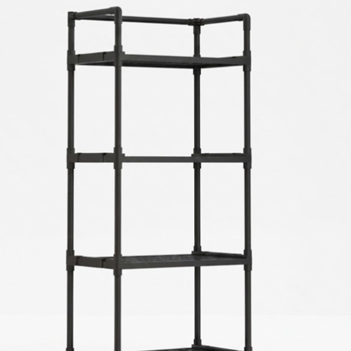 IRM - Estante Organizador Multiuso 5 Niveles Metal Cocina Bano Living Ajustable Almacenamiento Hogar