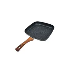 GENERICO - Sartén Cuadrado Para Plancha Grill 24 cm