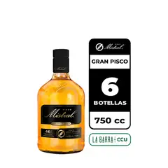 MISTRAL - 6x Pisco 46° 750cc