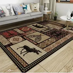 GENERICO - Alfombra Suave Y Antideslizante De Living 120x180