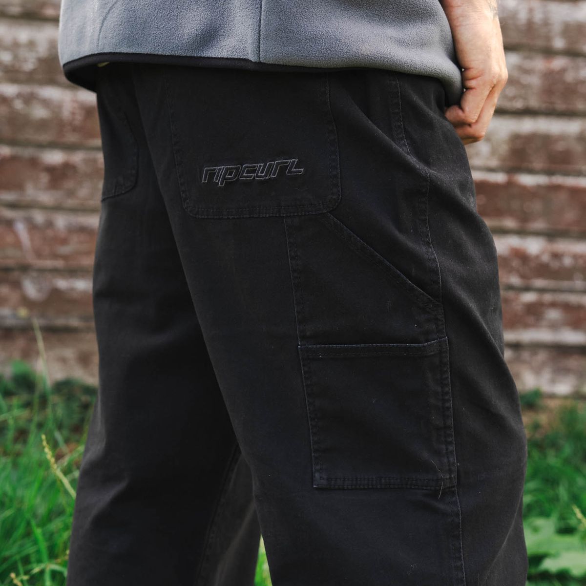 RIP CURL - Pantalon Swell Negro Hombre Rip Curl