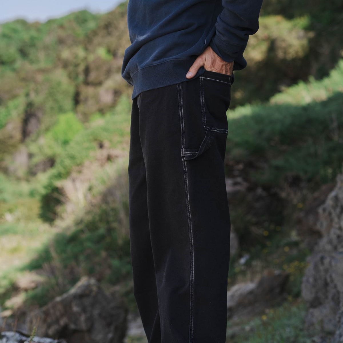 RIP CURL - Pantalon Ripwave Negro Hombre Rip Curl