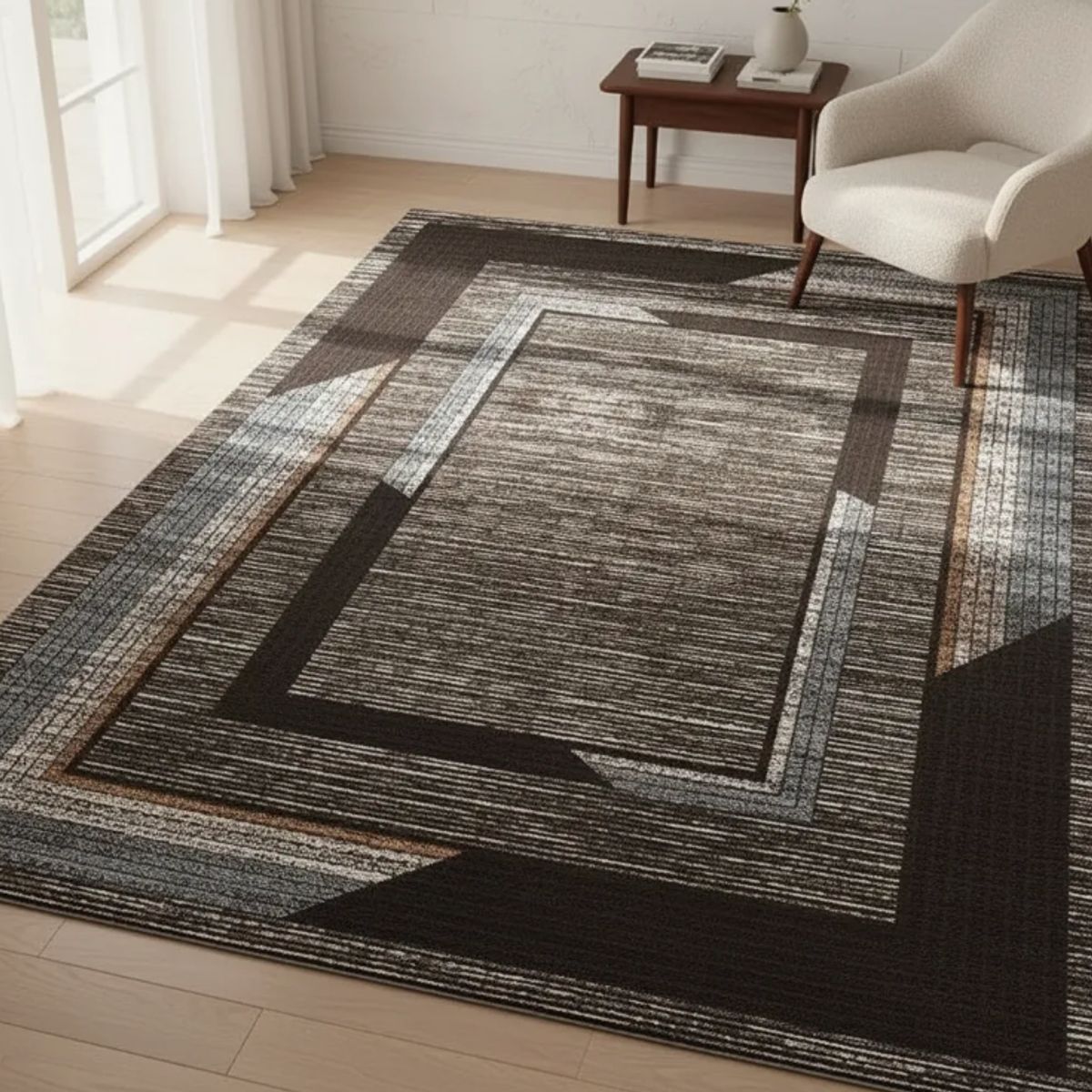 GENERICO - Alfombra Suave Y Antideslizante De Living 150x200