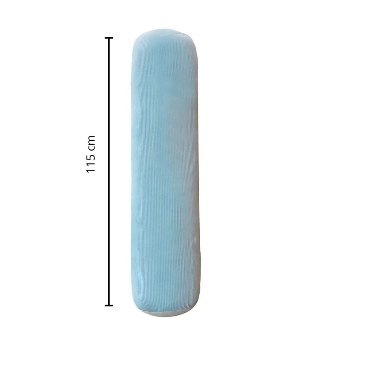 GENERICO - Cojín Almohada Abrazable 115cm Azul