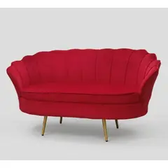 CORI CORI - Sofa Flor 2 Cuerpos Base Gold