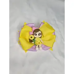 EL ESPACIO DE TOMMY - Lazo para niñas muñeca de porcelana girasol