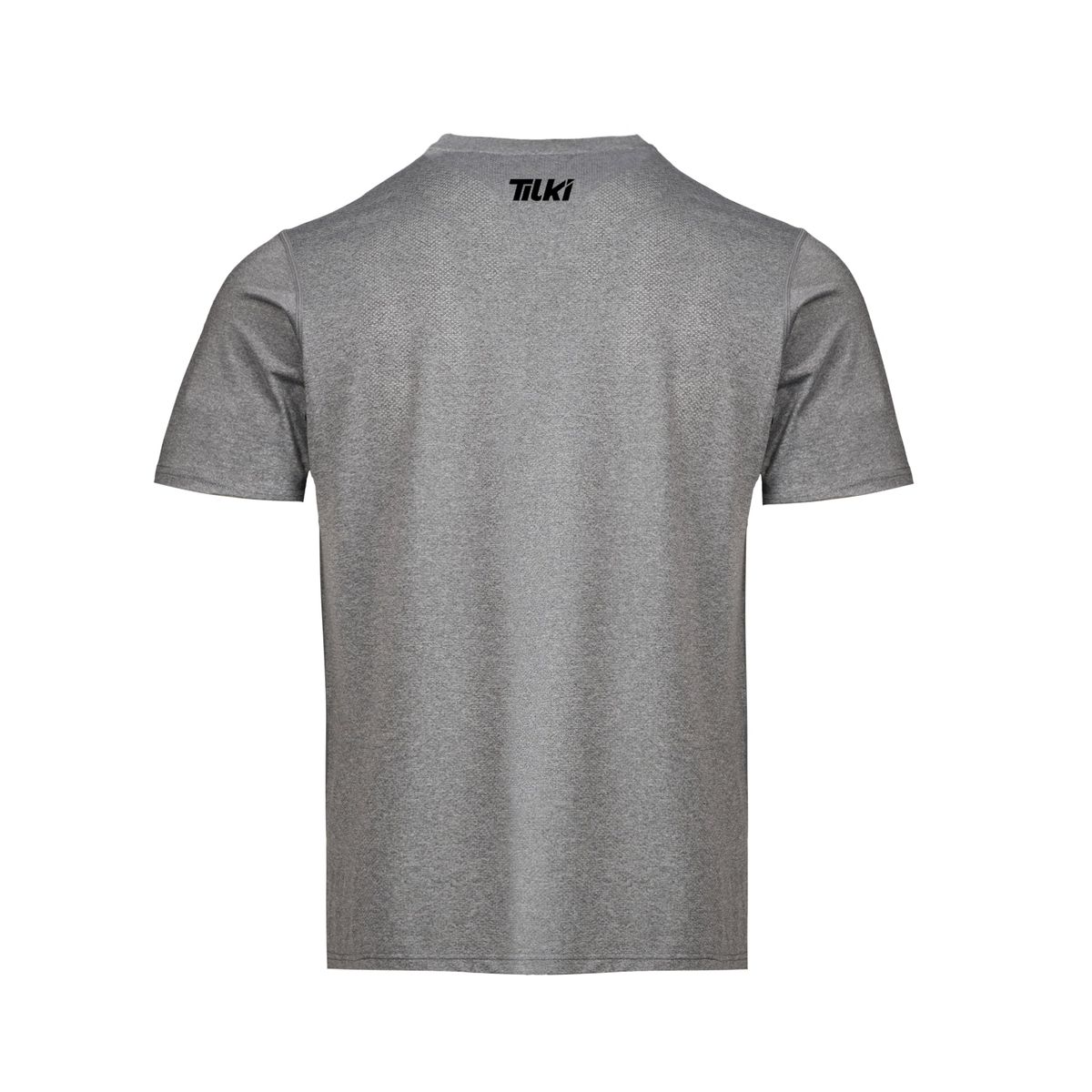 TILKI - Polera MC Polyester Pro Tilki Lehinde Gris