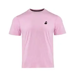TILKI - Polera MC Polyester Pro Lehinde Rosa