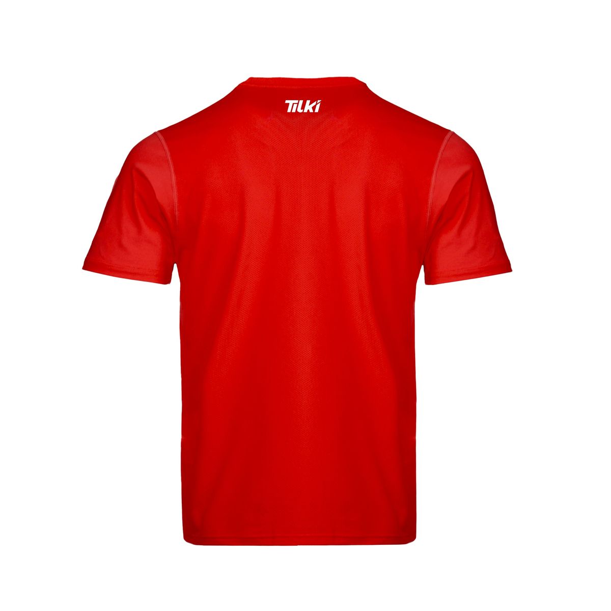 TILKI - Polera MC Polyester Pro Tilki Lehinde Rojo