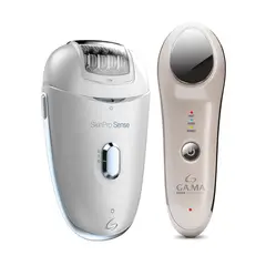 GA MA ITALY - Gama Masajeador Facial Calor y Frío + Depiladora Skin Pro