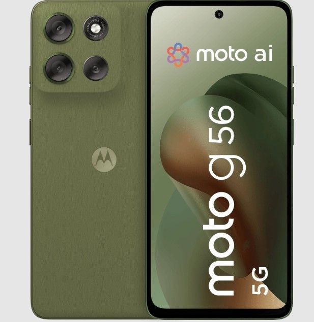 Celular Moto G56 8GB+256GB-Verde Nuevo