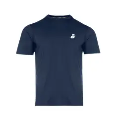 TILKI - Polera MC Polyester Pro Lehinde Azul