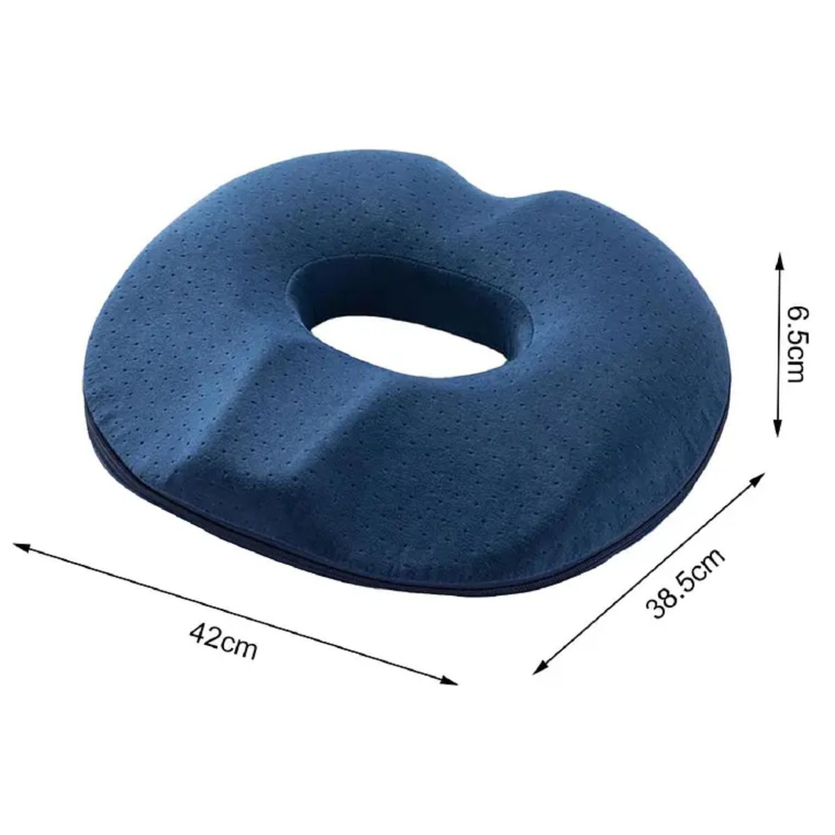 GENERICO - Cojín Ortopédico Antiescaras de Espuma Viscoelástica  Asiento Ergonómico