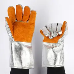 GENERICO - Guantes para Panadería y Horno Alta Temperatura Resistencia hasta 450°C
