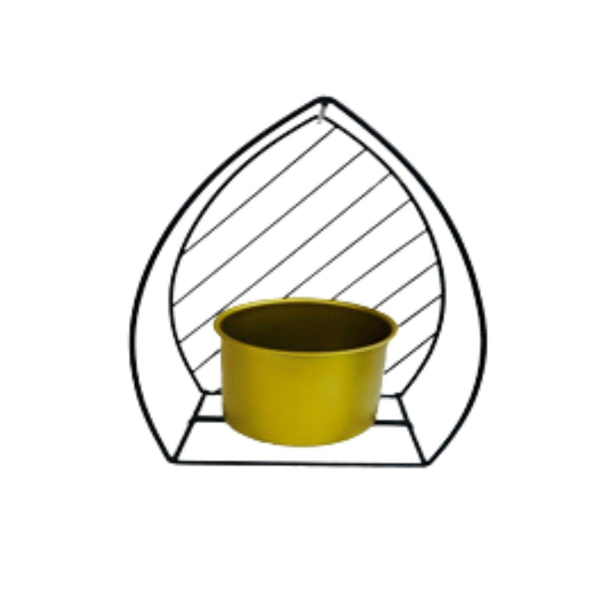 KIVARA - Repisa Flotante Porta Macetero Porta Vela Deco 19x29x7 Hoja