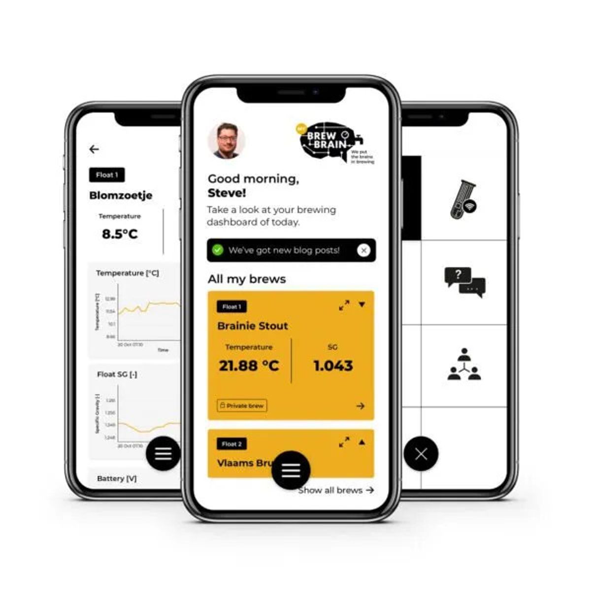 GENERICO - Densímetro WiFi Float Brewbrain  Controla tu fermentación en tiempo real