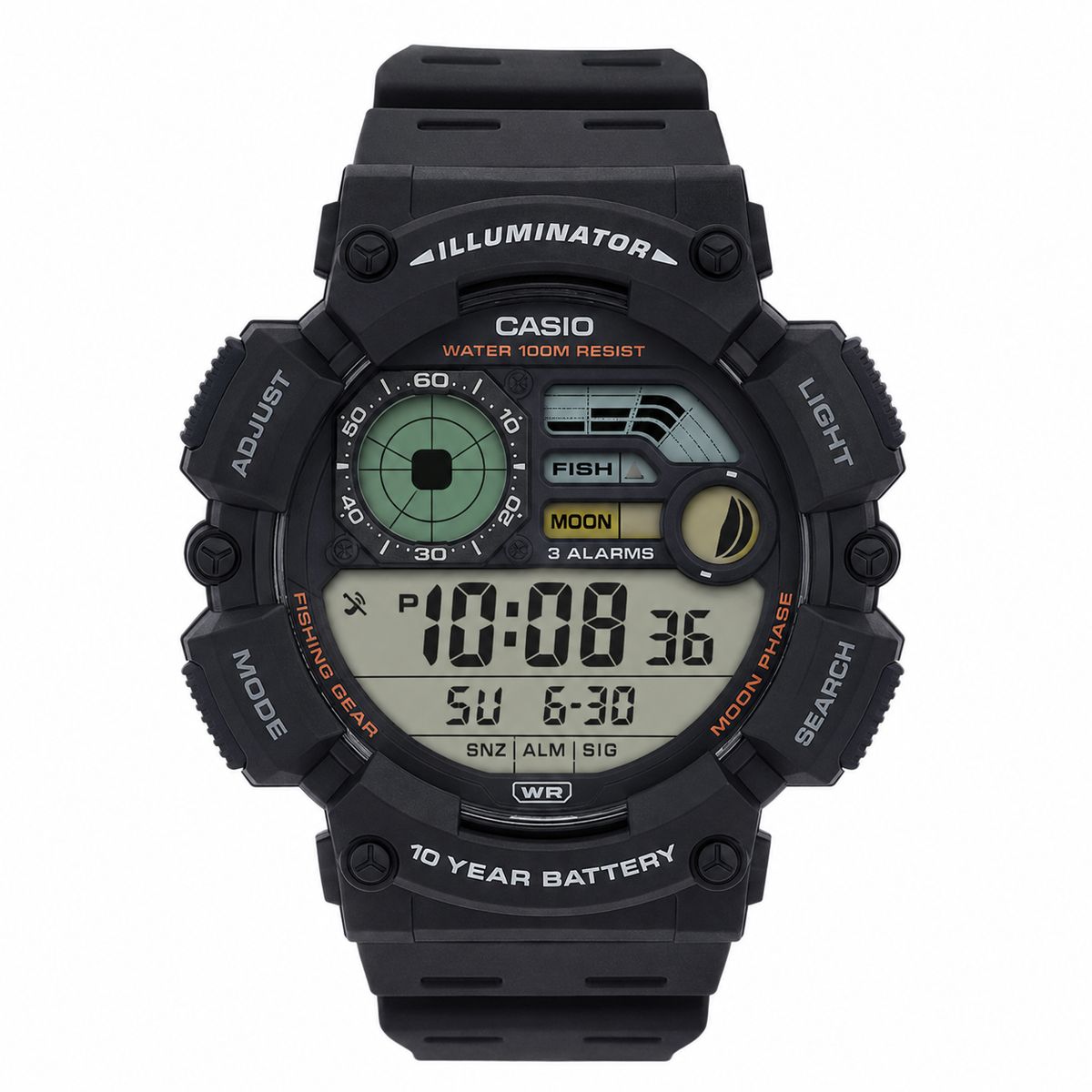 CASIO - Reloj de pulsera Casio caballero WS-1500H-1AV negro