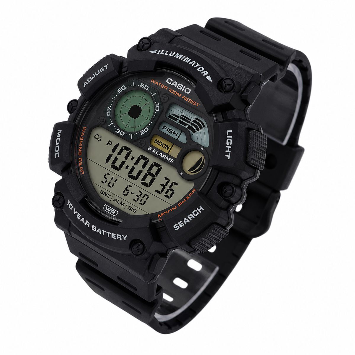 CASIO - Reloj de pulsera Casio caballero WS-1500H-1AV negro