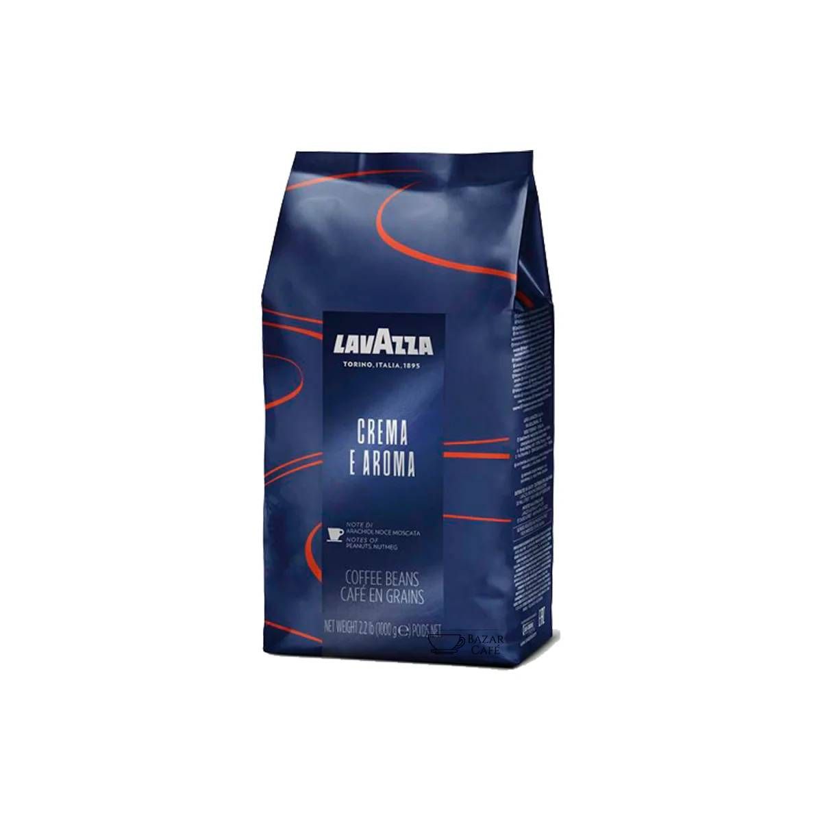 LAVAZZA - Cafe Lavazza Espresso Crema E Aroma Grano Entero 1 Kg
