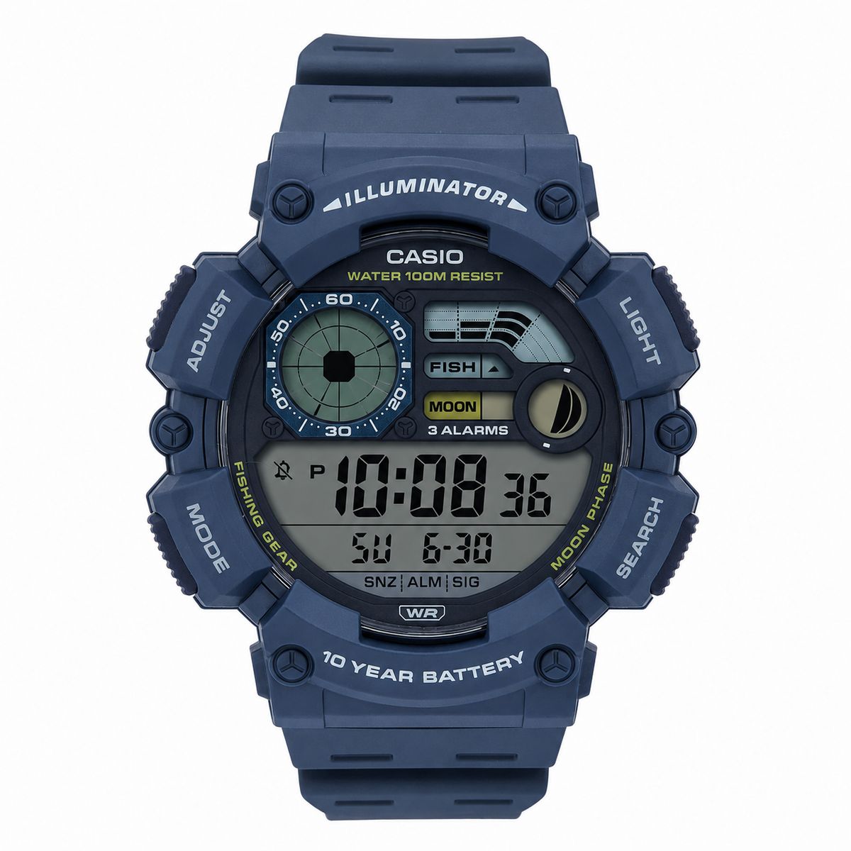 CASIO - Reloj de pulsera Casio caballero WS-1500H-2AV azul