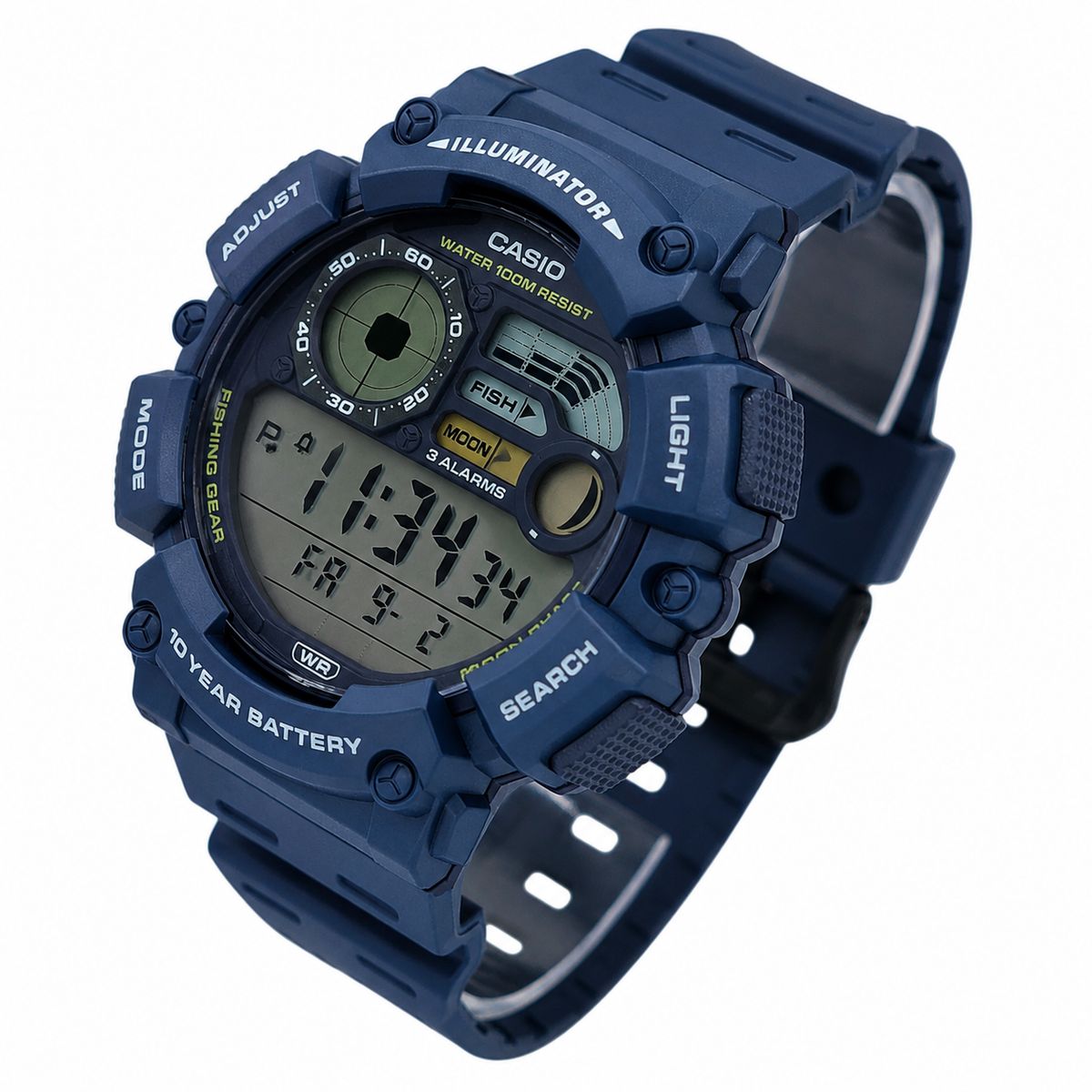 CASIO - Reloj de pulsera Casio caballero WS-1500H-2AV azul
