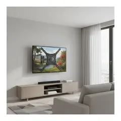 GENERICO - Soporte De Tv Con Brazo Para 26 A 65 Resiste 25 Kg Negro