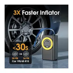 GENERICO - Compresor de Aire Portátil para Neumáticos Inalambrico 150PSI