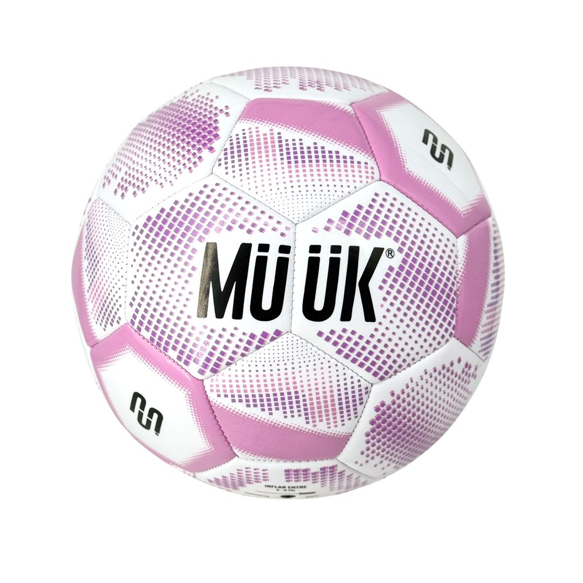 MUUK - Balón fútbol team XXV N°5 rosa - Muuk