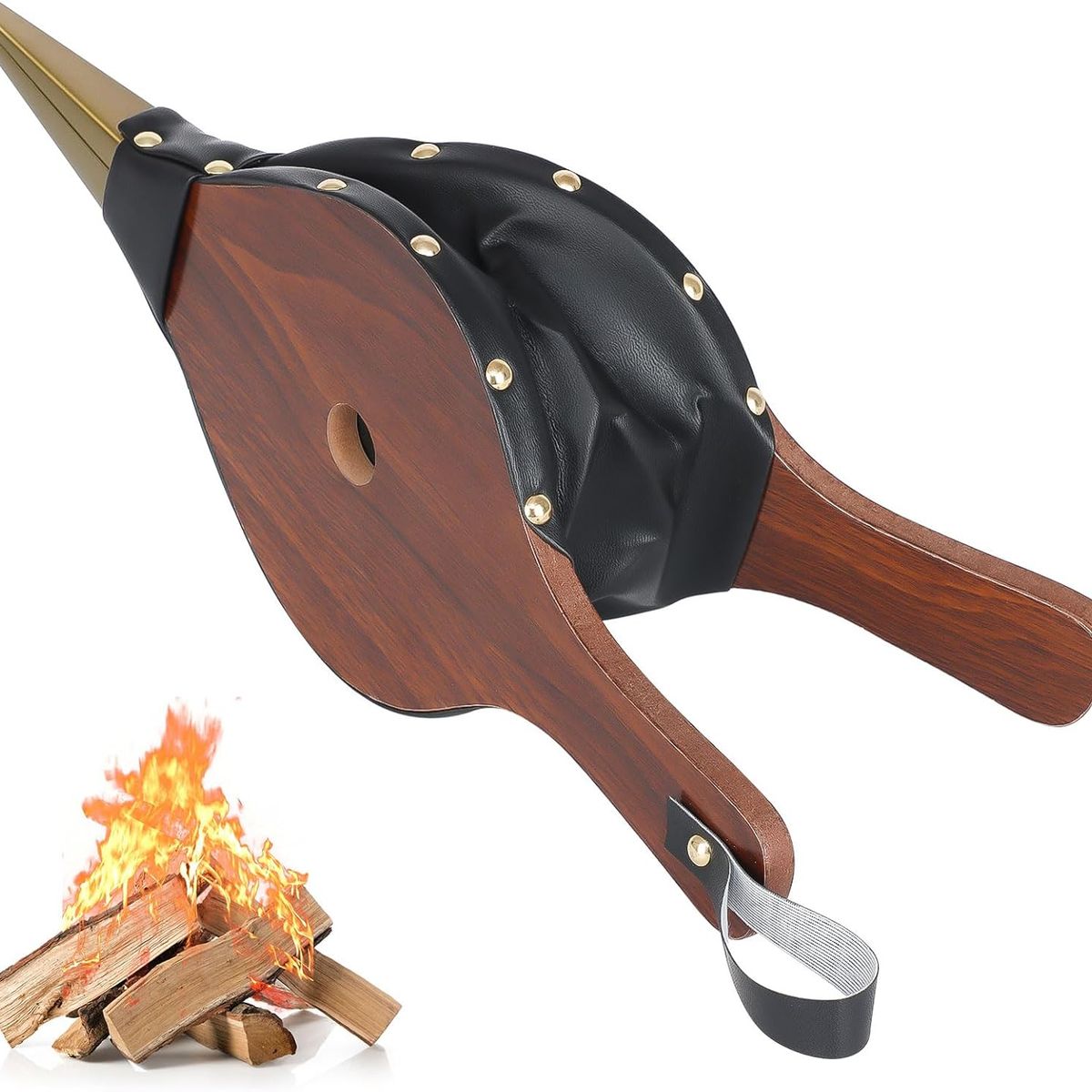 KUANGYE - Fuelle Soplador De Aire Para Asados Y Chimenea