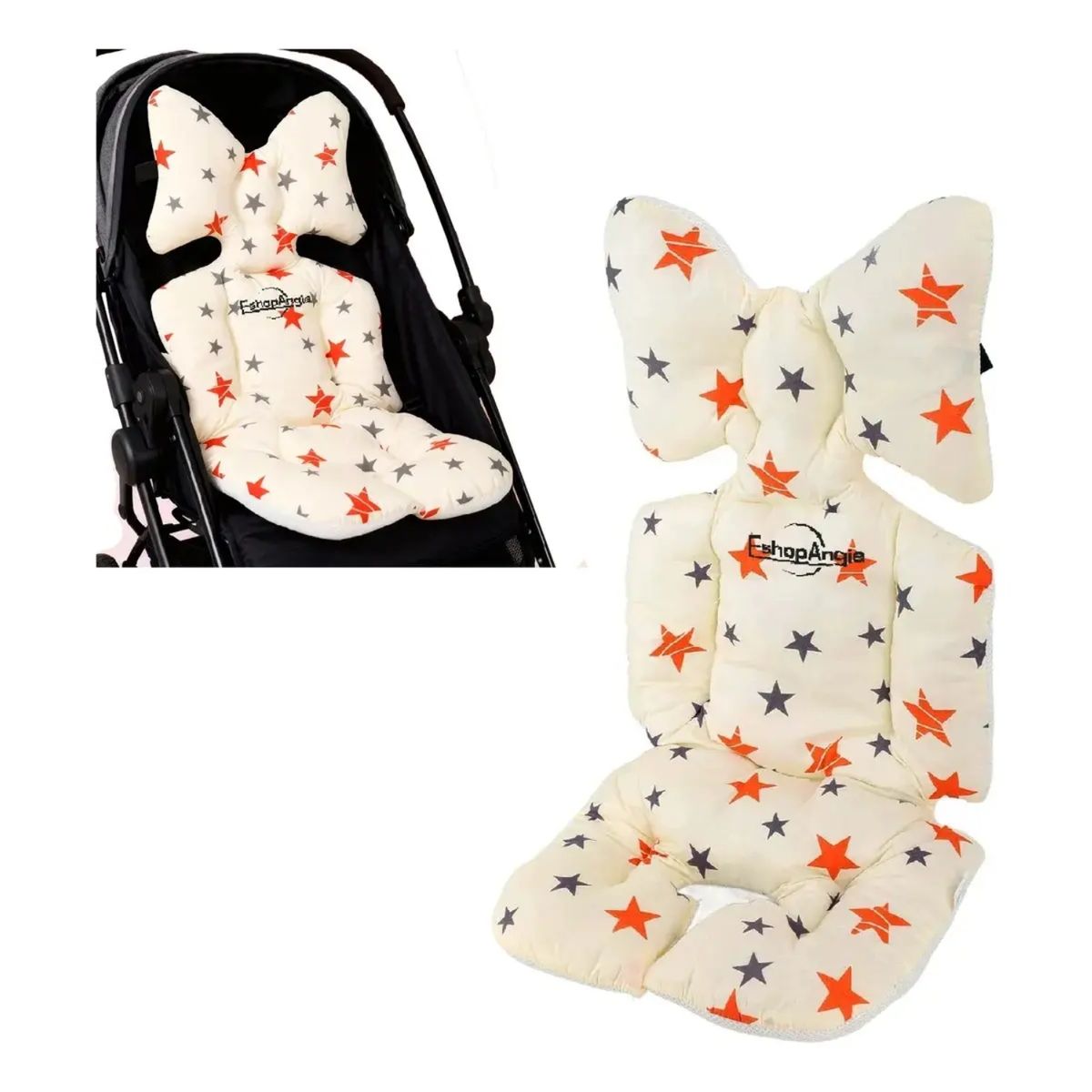 GENERICO - Cojin Para Coche De Bebe O Silla De Auto Acolchado Multiuso