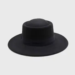 GENERICO - Sombrero español circular fieltro 0020