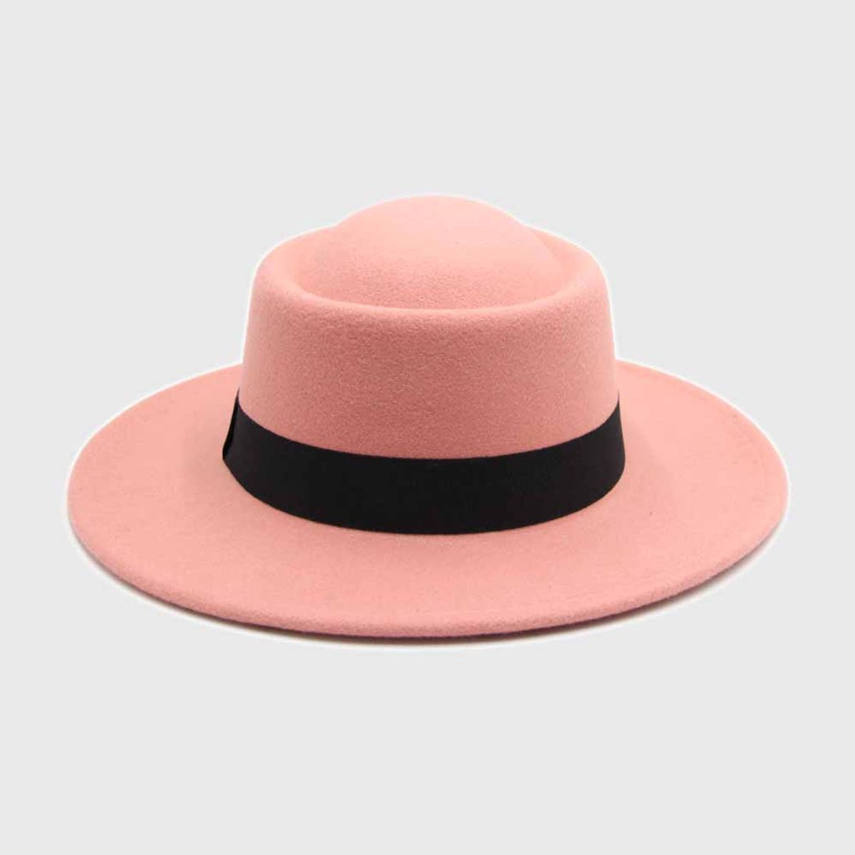 GENERICO - Sombrero español circular fieltro rosa 0020RS