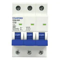 STANFORD - Interruptor Automatico Tripolar 32 A 3x32a Curva C 6ka