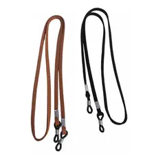KUANGYE - Sujetador Strap Correa Para Lentes Cuero Set 2 Piezas