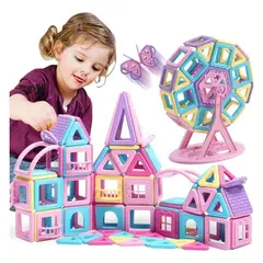 GENERICO - Juego De Imanes De Castillo Regalo Para Niños 58 Piezas
