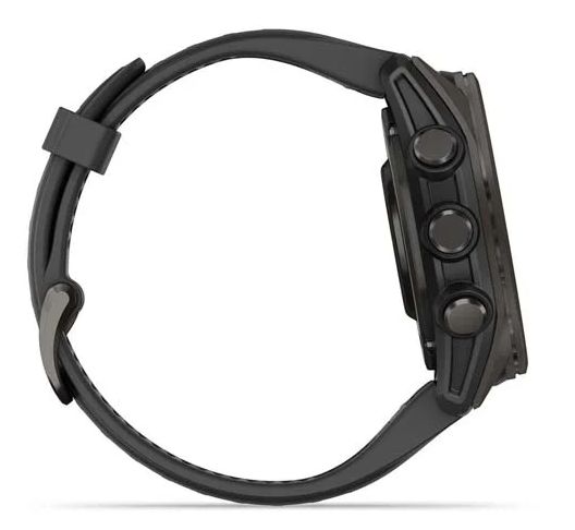 Reloj inteligente GPS avanzado fēnix 8 – 43 mm gris grafito AMOLED.